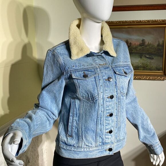 Rebecca Minkoff Clark Denim Jacket - Picture 4 of 15